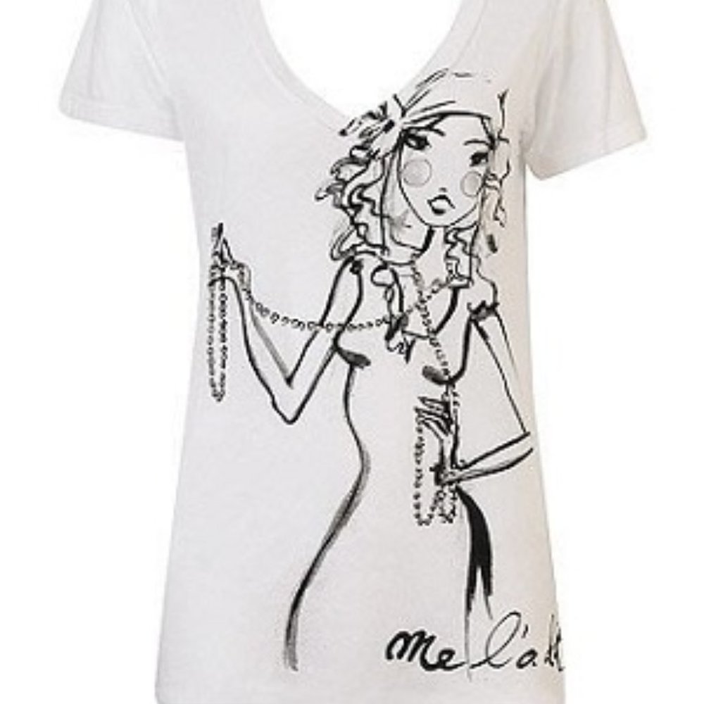 Forever 21 French Woman Tee NWT - Picture 3 of 5